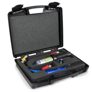 Mini UV Bright Concertina AC Leak Tracer Compact Set